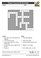Weather Crossword (no word bank)