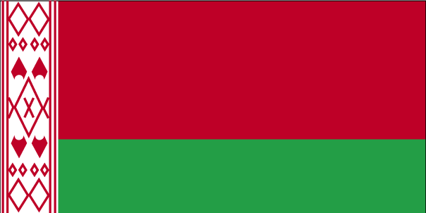 belarus flag bearing