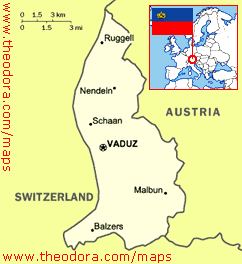 Liechtenstein Map